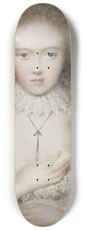 Isaac Oliver - Lady Venetia Anastasia Digby 8.25 inch art skate deck