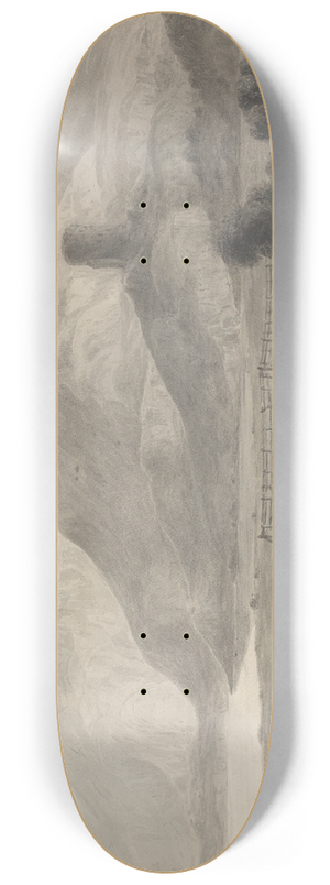 Isaac Weld - Dolbadarn Castle (North Wales) 8.25 inch art skate deck