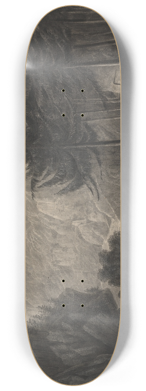 Isaac Weld - On the Zwcilutzen  Near Interlaken 8.25 inch art skate deck