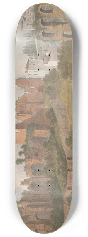 Isaac Weld - Roma, Palace of Caesars 8.25 inch art skate deck