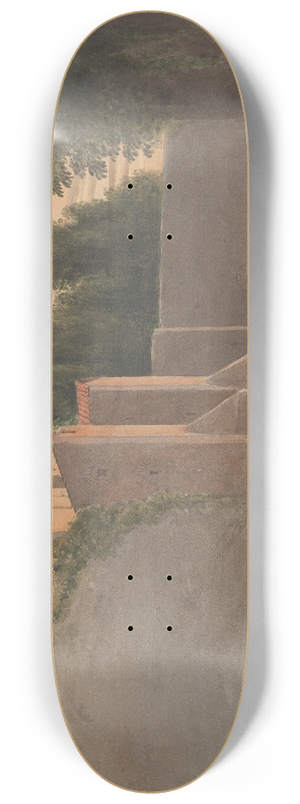 Isaac Weld - Under the Walls of Rome 8.25 inch art skate deck Isaac Weld - Under the Walls of Rome 8.25 inch art skate deck