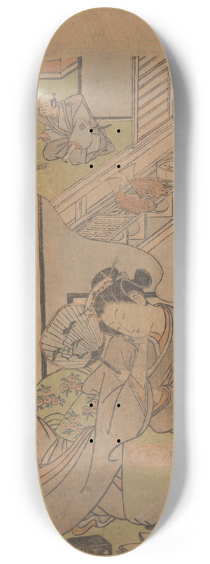 Ishikawa Toyonobu - Young Geishas Dream 8.25 inch art skate deck