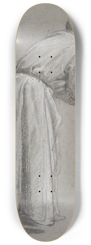 Isidore Pils - Cleric with Joined Hands 8.25 inch art skate deck