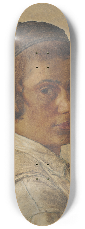Isidor Kaufmann - Portrait of a Young Orthodox Boy 8.25 inch art skate deck