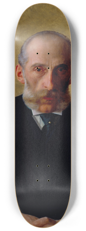 Isidor Kaufmann - Portrait Of Isidor Gewitsch 8.25 inch art skate deck Isidor Kaufmann - Portrait Of Isidor Gewitsch 8.25 inch art skate deck