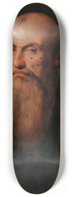 Italian School - Portrait of a Venetian Gentleman 8.25 inch art skate deck Italian School - Portrait of a Venetian Gentleman 8.25 inch art skate deck