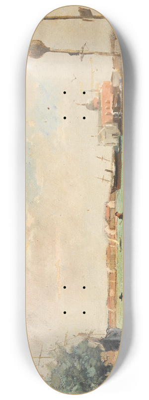 Italico Brass - Venice, Zattere 8.25 inch art skate deck
