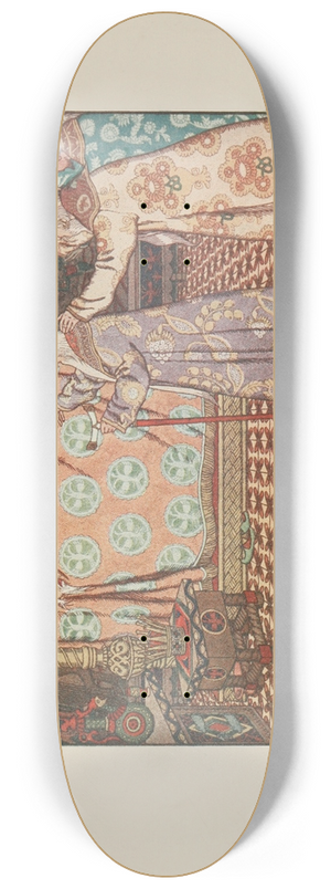 Ivan Bilibin - He came .to the presence of the Tzar and told him of them 8.25 inch art skate deck