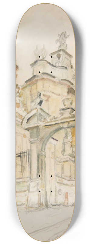 Ivan Ivanec - Archikatedralny sobr w. Jura we Lwowie 8.25 inch art skate deck