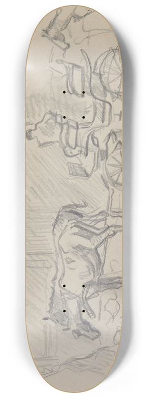 Ivan Ivanec - Doroka zaprzona w dwa konie 8.25 inch art skate deck