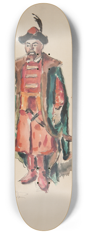 Ivan Ivanec - Mczyzna w kontuszu z karabel 8.25 inch art skate deck