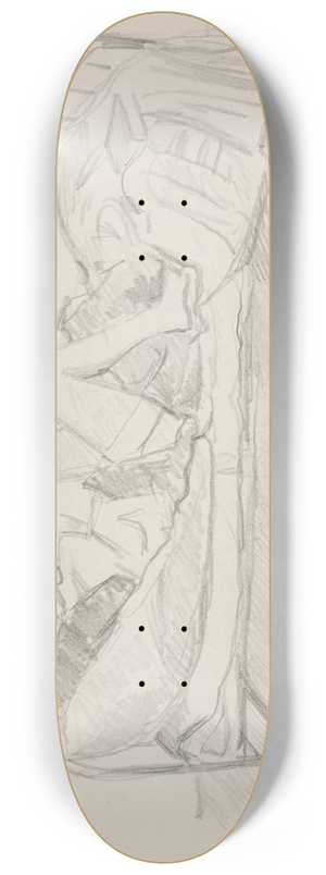 Ivan Ivanec - Moda kobieta leca na ku 8.25 inch art skate deck