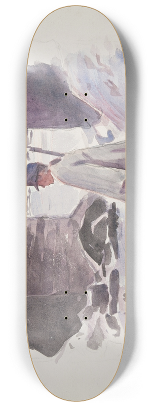 Ivan Ivanec - onierz Legionu Ukraiskich Strzelcw Siczowych (1914-1920) stojcy na warcie przy mocie 8.25 inch art skate deck