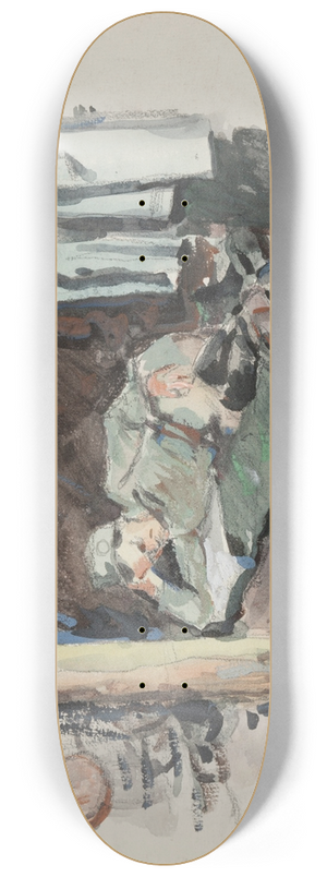 Ivan Ivanec - onierz Legionu Ukraiskich Strzelcw Siczowych (1914-1920) w ziemiance 8.25 inch art skate deck