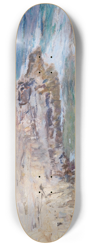 Alfred Zoff - Felsige Kstenpartie 8.25 inch art skate deck