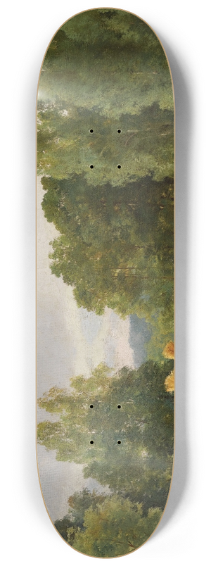 Ivan Ivanovich Shishkin - Haystacks, Preobrazhenskoe 8.25 inch art skate deck