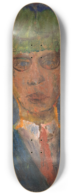 Ivan Ivarson - Self Portrait 8.25 inch art skate deck