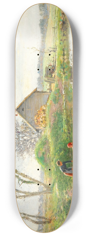 Ivan Pavlovich Pokhitonov - Washing Day 8.25 inch art skate deck