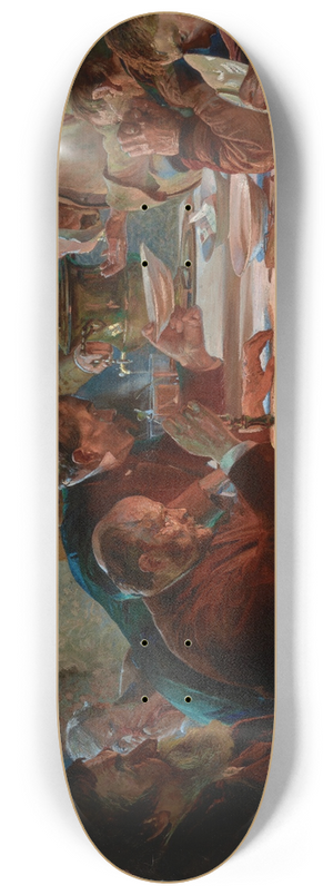 Jacek Malczewski - Christmas Eve in Siberia 8.25 inch art skate deck