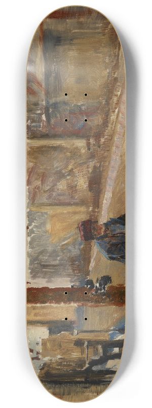 Jacek Malczewski - Embankments of the Vistula 8.25 inch art skate deck
