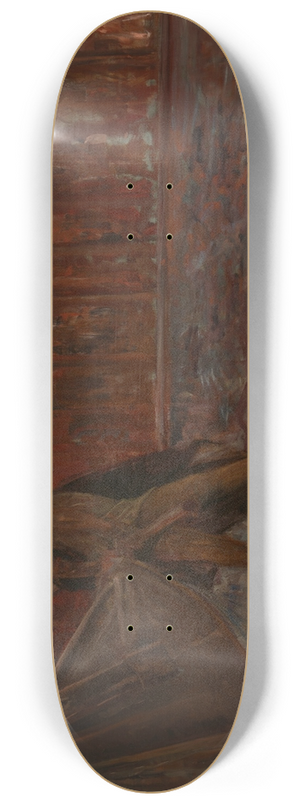Jacek Malczewski - Farewell to the Manor House 8.25 inch art skate deck