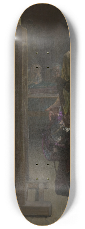 Jacek Malczewski - Inspiration of the Painter 8.25 inch art skate deck