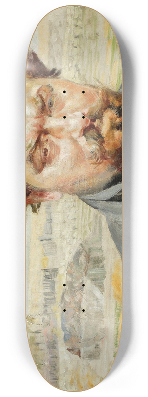 Jacek Malczewski - Portrait of Jan Kasprowicz 8.25 inch art skate deck