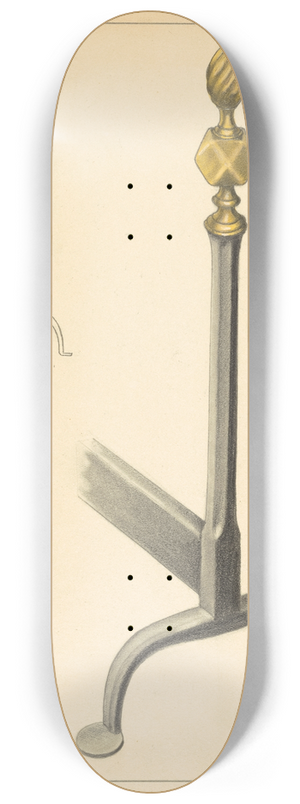 Jack Staloff - Andiron (one of pair) 8.25 inch art skate deck