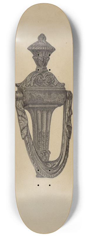 Jack Staloff - Door Knocker 8.25 inch art skate deck