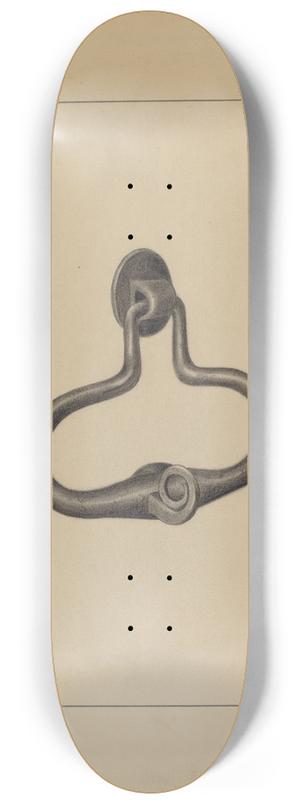 Jack Staloff - Door Pull and Knocker 8.25 inch art skate deck