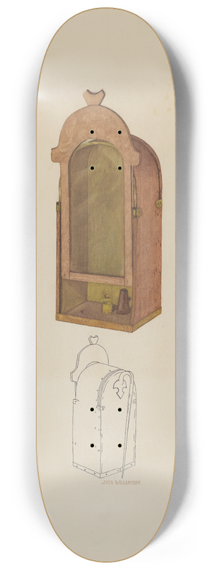 Jack Williamson - Candle Lantern 8.25 inch art skate deck