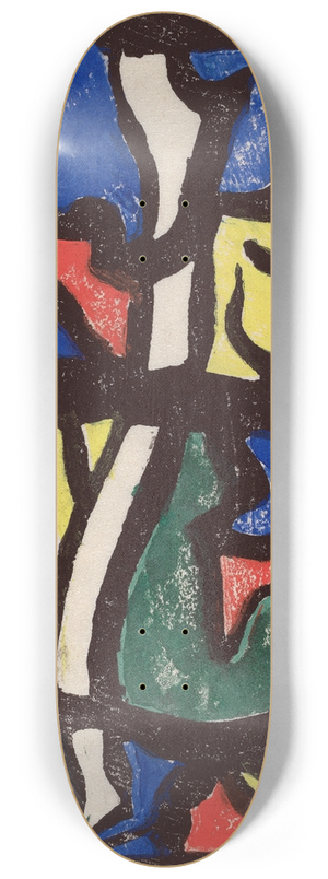 Jacoba van Heemskerck - Composition 8.25 inch art skate deck