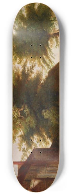 Jacob Cox - Farmyard Scene 8.25 inch art skate deck