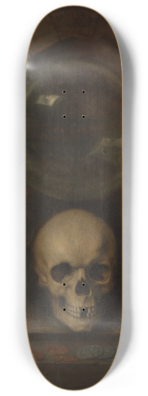 Jacob de Gheyn II - Vanitas Still Life 8.25 inch art skate deck
