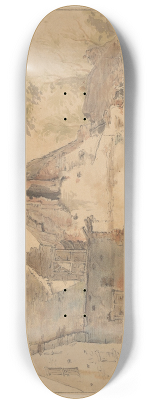 Jacob de Vos - Rune van een huis 8.25 inch art skate deck