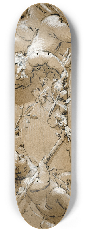 Jacob de Wit - Allegory of the harvest 8.25 inch art skate deck