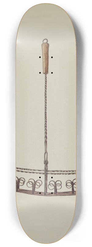 Alice Cosgrove - Toaster 8.25 inch art skate deck