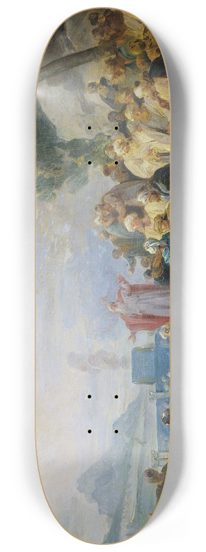 Jacob de Wit - Moses Choosing the seventy Elders 8.25 inch art skate deck