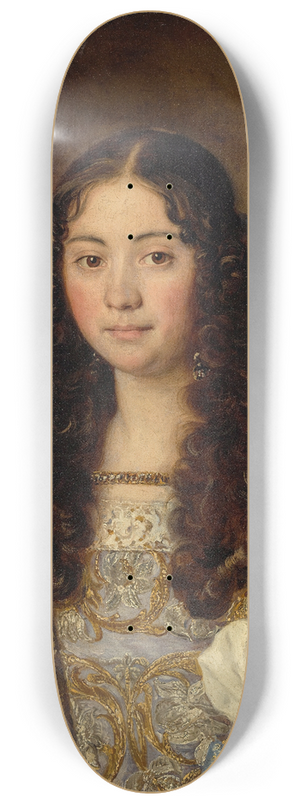 Jacob Ferdinand Voet - Portrait Of Laura Chigi 8.25 inch art skate deck