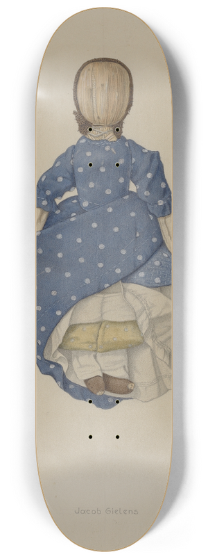Jacob Gielens - Corn Husk Doll 8.25 inch art skate deck