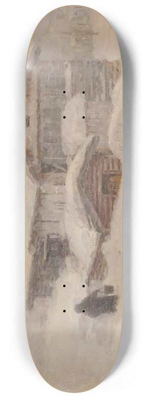 Jacob Glersen - Drifting Snow 8.25 inch art skate deck