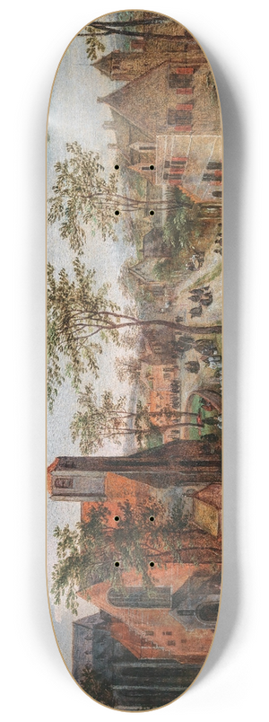 Jacob Grimmer - A village kermesse 8.25 inch art skate deck