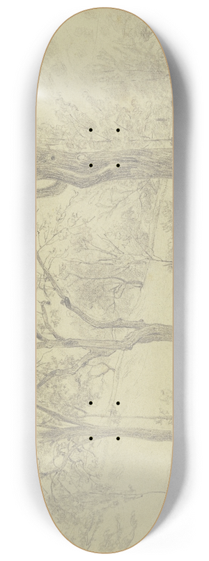 Jacob Happ - Tree meadow 8.25 inch art skate deck