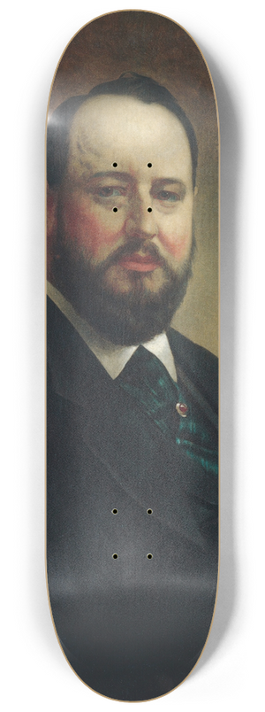 Jacob Hart Lazarus - Joseph W. Drexel 8.25 inch art skate deck Jacob Hart Lazarus - Joseph W. Drexel 8.25 inch art skate deck