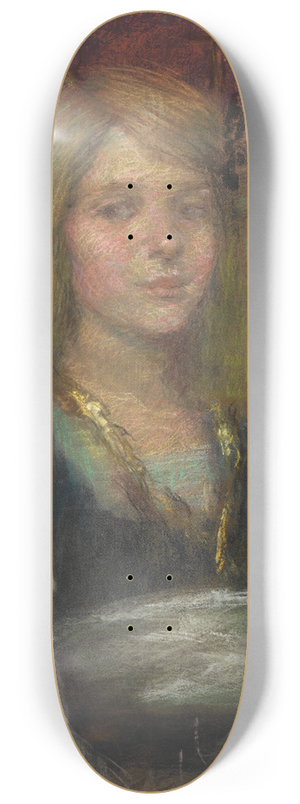 Alice Pike Barney - Bertha 8.25 inch art skate deck Alice Pike Barney - Bertha 8.25 inch art skate deck