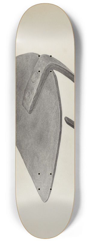 Jacob Lipkin - Oven Scraper 8.25 inch art skate deck