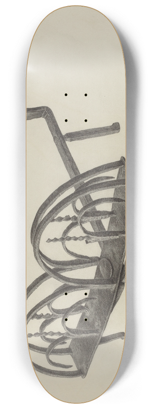Jacob Lipkin - Toast Rack 8.25 inch art skate deck
