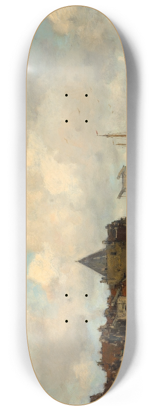 Jacob Maris - The Schreierstoren 8.25 inch art skate deck