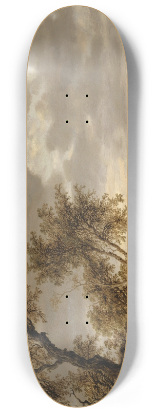 Jacob Salomonsz. van Ruysdael - On the Way to Emmaus 8.25 inch art skate deck