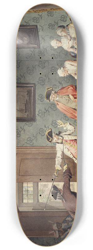 Jacobus Buys - The Ludicrous Squire 8.25 inch art skate deck